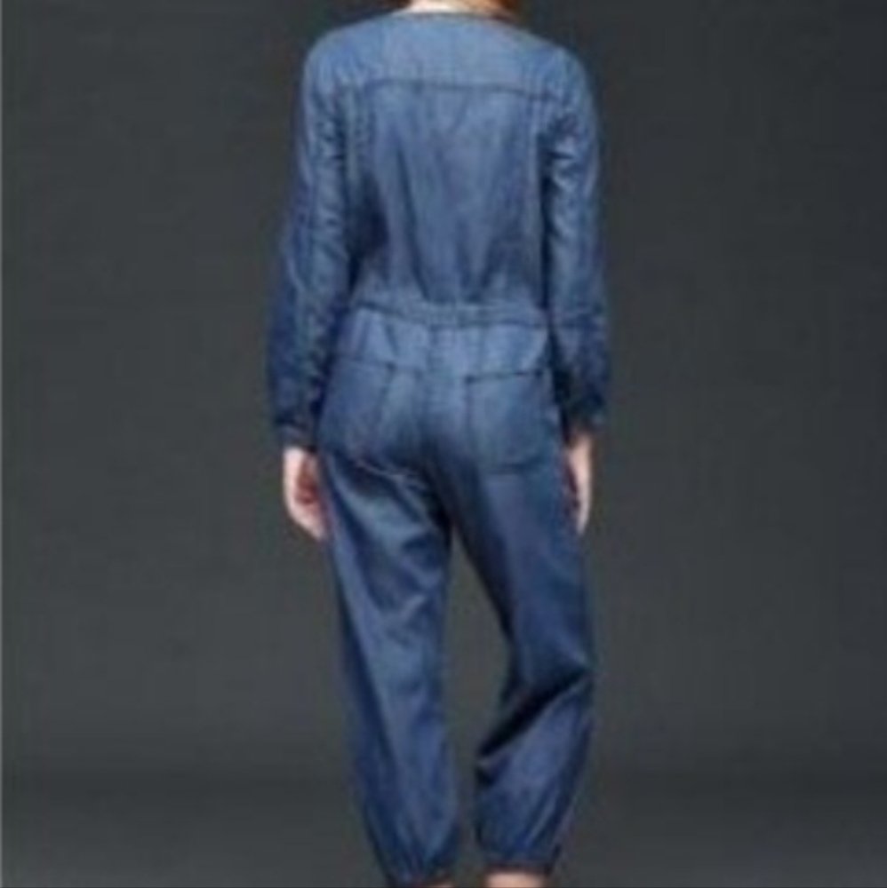 Gap Chambray Boilersuit - image 2